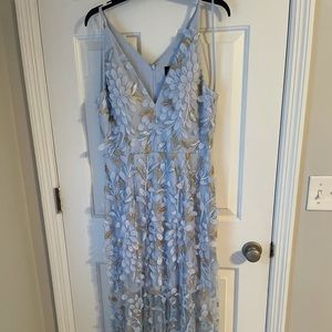 Xscape Blue Formal Gown 12 NWOT